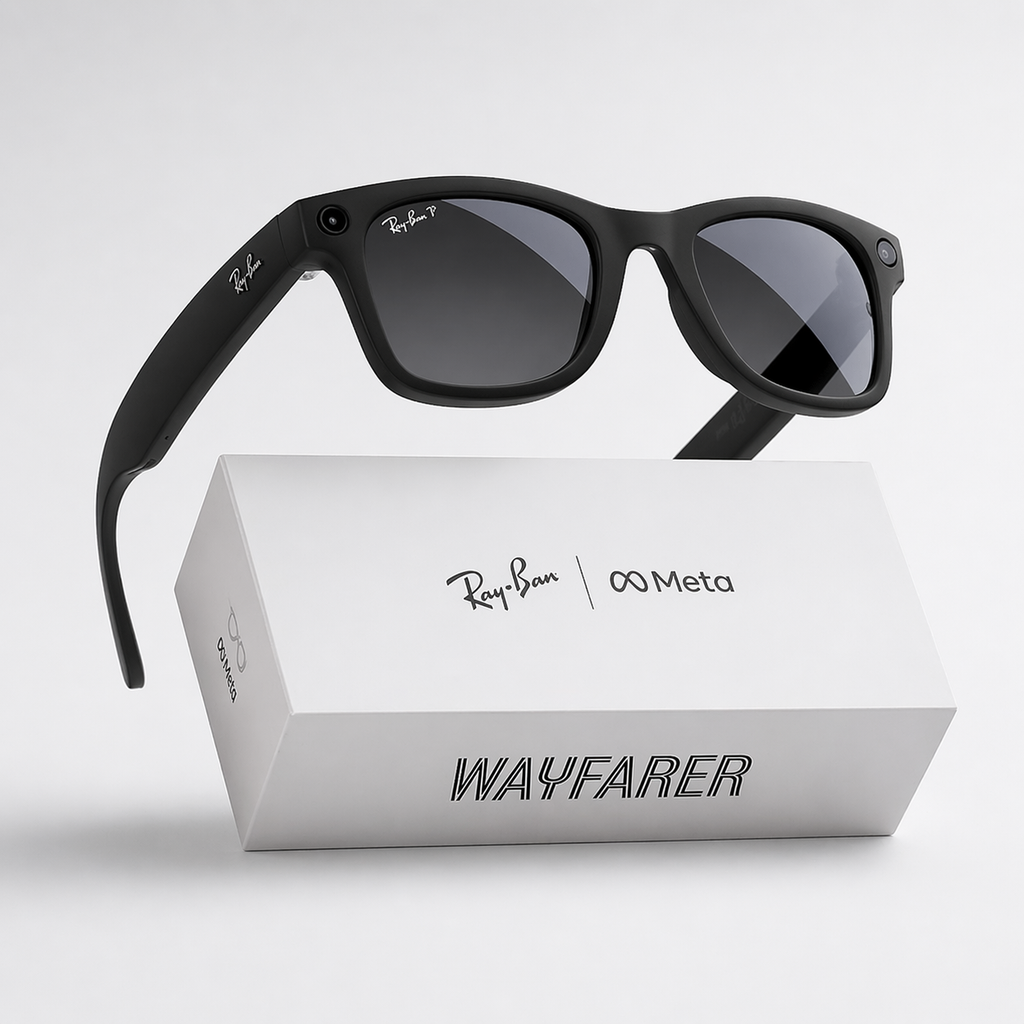 Ray-Ban Meta (Gen 2) Wayfarer Smart AI Glasses – Matte Black