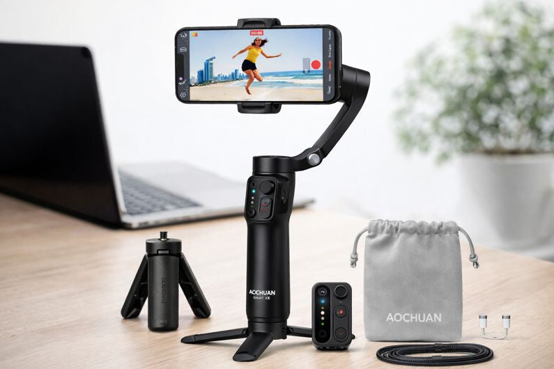 AOCHUAN Smart XE 3‑Axis Smartphone Gimbal Stabilizer