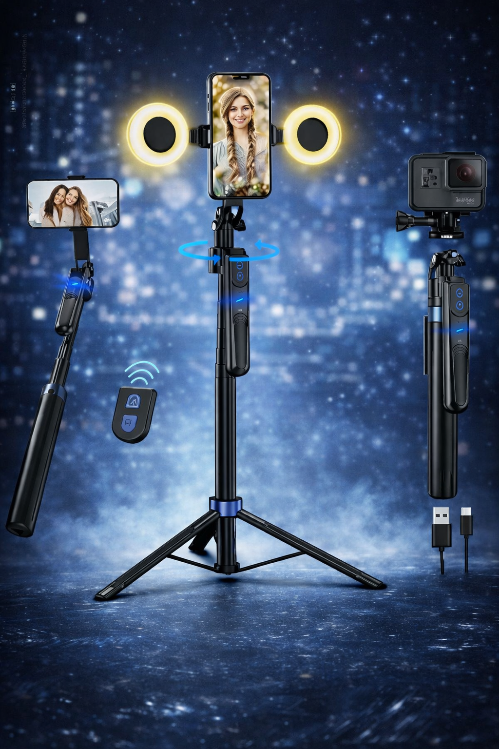 YUANRAN Tracking Tripod