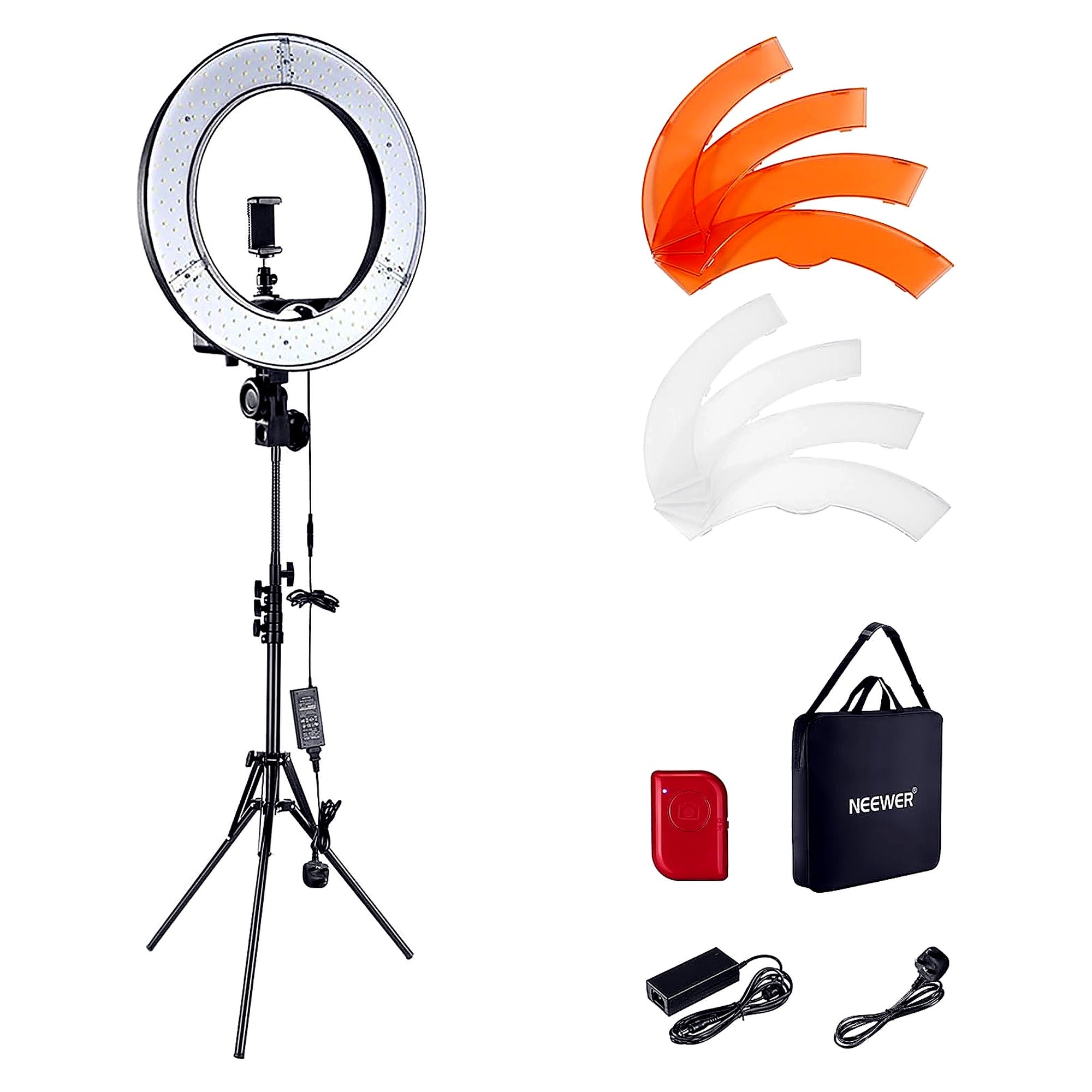 Neewer Ring Light Set – Adjustable LED Ring Light for Video & Content Creators